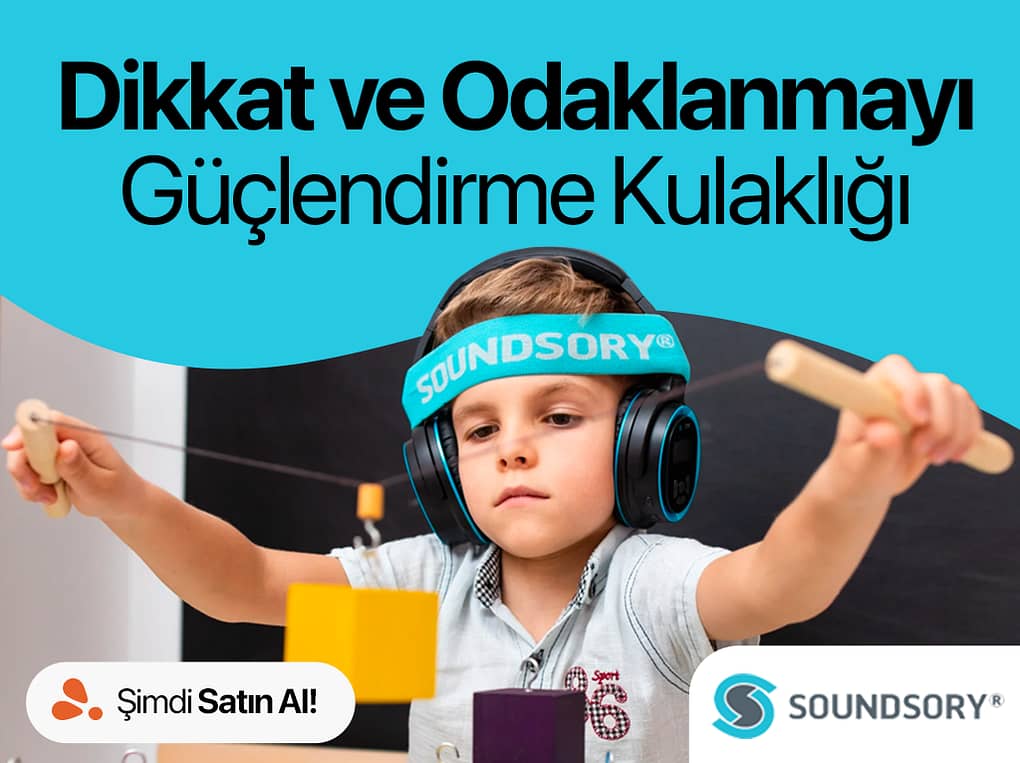 soundsory dikkat güçlendirme kulaklığı