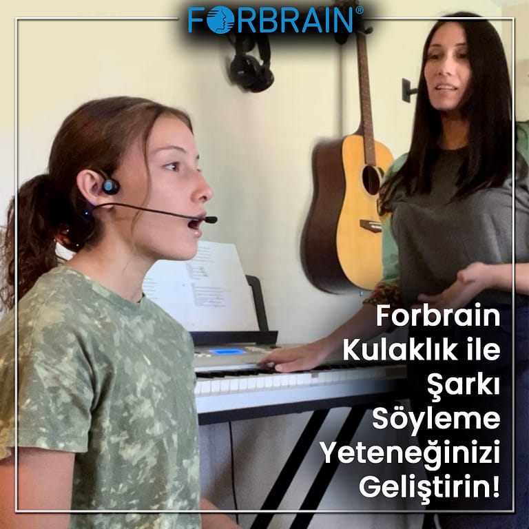 Forbrain Kulaklık ile şarkı söyleme yeteneğinizi geliştirin!