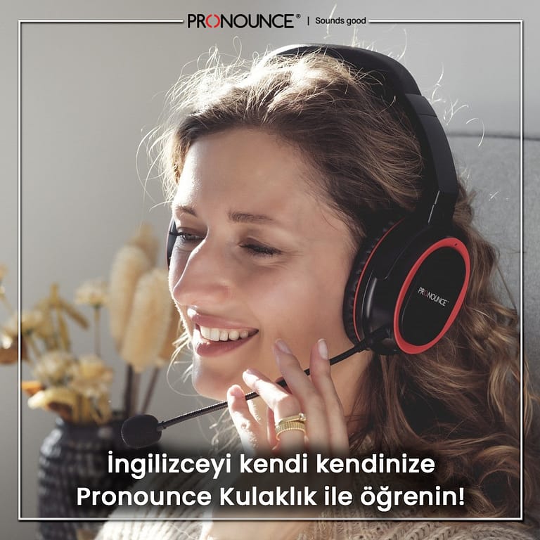 İngilizceyi kendi kendinize Pronounce Kulaklık ile öğrenin!